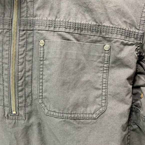 Men’s Timberland Earthkeepers canvas 1/2 zip pullover - Picture 4 of 11